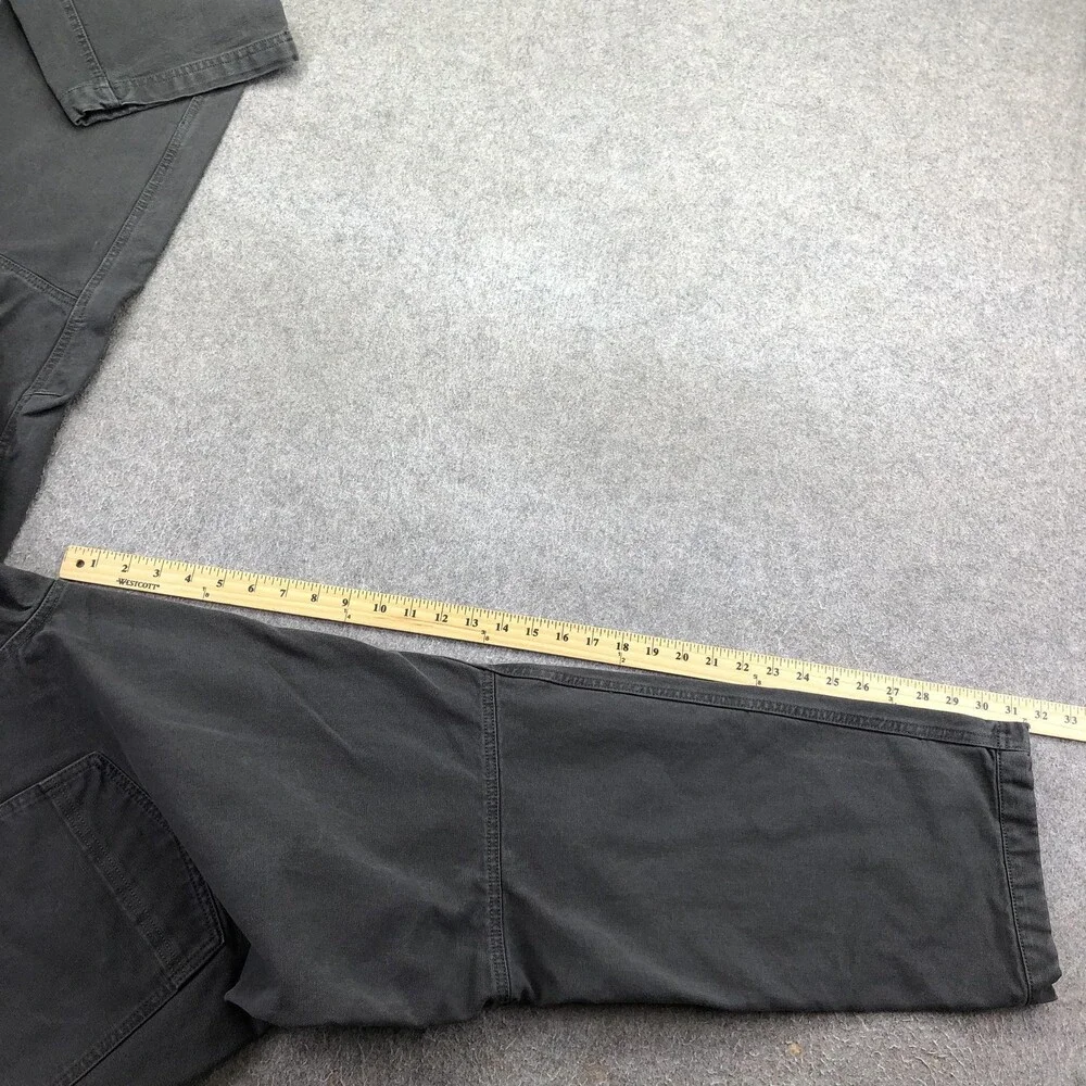 The North Face Pants Mens 40x31 Gray Canvas Carpenter Relaxed Straight Workwear